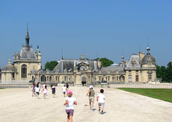 A family outing : The Domaine De Chantilly